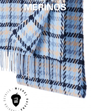 Шарф Унисекс FTQ.W220_5100303.75/BLEU